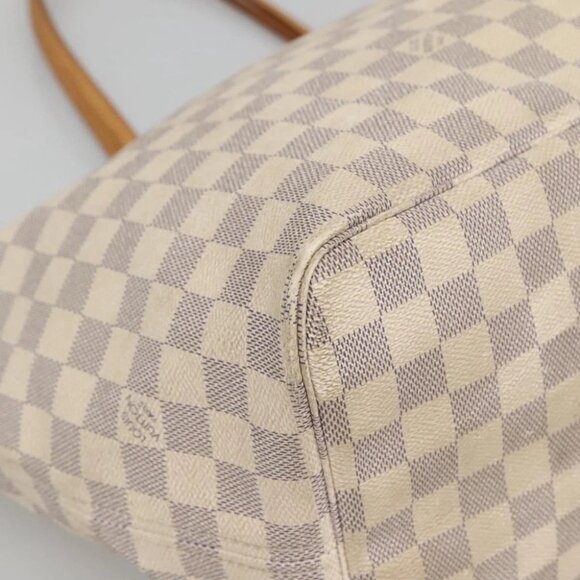 LOUIS VUITTON Damier Azur Neverfull GM Tote Bag N41360 LV Auth MX436 - Picture 13 of 15
